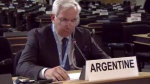 Federico Villegas, embajador argentino ante la ONU