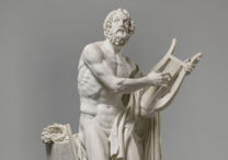 Homero. Por Philippe Laurent Roland-Museo del Louvre.