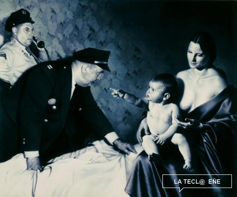 Fotografía: "Sol Niger II", Gottfried Helnwein.