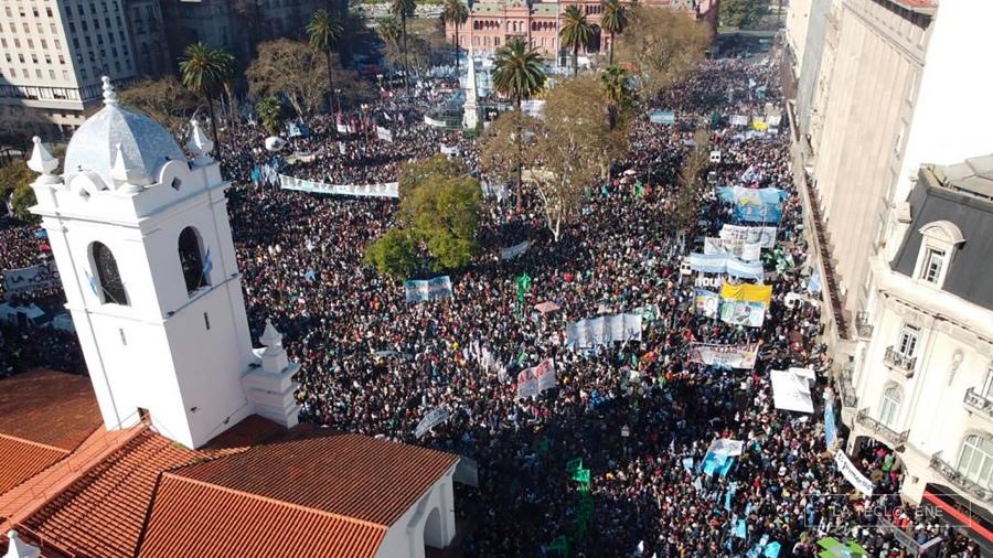 Foto: Claudio Fanchi. Télam.